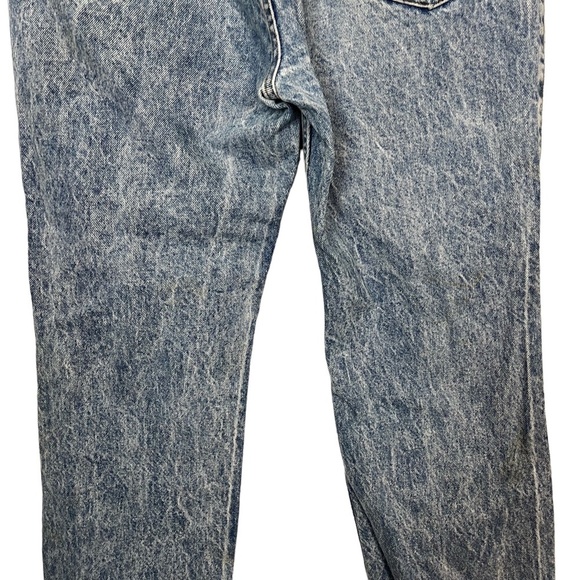 LEVI'S Stone Wash Vintage Brown Leather Tab Made in USA Men's Blue Jeans 38x30 - Picture 15 of 16